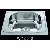 China Factory Suppy Stainless Steel Kitchen Sink WY-5040