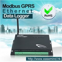 Eco Friendly black Modbus GPRS Ethernet Data Logger Modbus Device Recorder