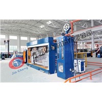 Electric cable production line for aluminium rod breakdown machine