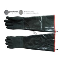 21&amp;quot; double foam jersey lined neoprene coated gloves