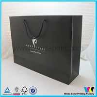 luxury black supermarket paper bag wholesales