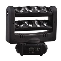 Rasha Brand 8pcs*10W Cree 4in1 RGBW LED Moving Head Spider Light With Double Layer,Stage Light