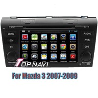 Android 4.4 Quad Core Car DVD Player For Mazda 3 2007-2009 GPS Navigation