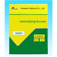 Green and Blue sensitive X-ray Intensifying Screen
