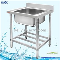 single sink,stainless steel kitchen sink,commercial stainless steel sink