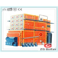 SHL Series Chain Grate Biomass Stalks Fired Boiler in Beer Factory