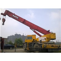 kato  55 ton used rough terrian crane