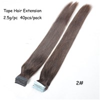 Brazilian Remy Tape Hair Extensions strong blue lace tape adhesive