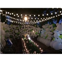 Novelty Outdoor lighting 5cm big size LED Ball string lamps