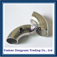 china custom precision stainless steel pipe elbow