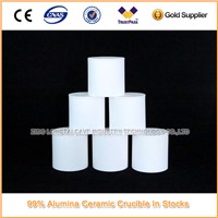 High Alumina Ceramic Crucible For Melting Glass Aluminum Metals