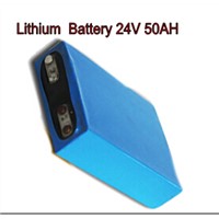 Rechargeable Battery Pack 24V , Lithium Iron Phosphate ( LiFePO4) Battery 50AH Storage Battery