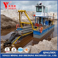 mini sand suction dredger with cutter