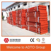 power coated painted galvanized scaffolding steep props for aluminum formwork system