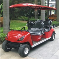 6 seater electric golf cart with rear seat
