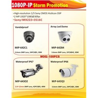 Storm Promotion 2mp high resolution 1080P IP network 1080P camera