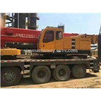 Second hand Sany 100t truck crane used condition year 2009 sany 100t mobile crane for sale