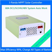 60A MPPT solar charge controller Tracer with  RS232 LCD display 12V 24V 48V auto work,150V