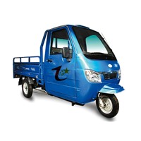 Half closed electric cargo tricycle for sale