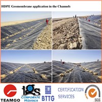 pond liner HDPE geomembrane China supplier