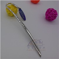 Personalized Metal Bookmark For Promotion / Souvenir Gift with opp pack soft enamel crafts
