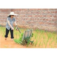 2015 2 rows hand crank rice transplanter, manual paddy planter, rice seeder machine