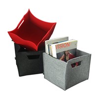 Felt Storage Box/Container/Filz Aufbewahrungsbox/Fieltro Caja de almacenamiento