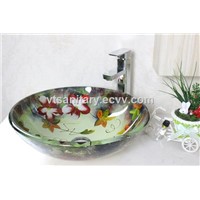 Wash Basin Glass BowlModern Bathroom Basin  N-211