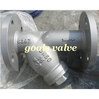 Flanged Y type strainer,cast steel,WCB,stainless steel