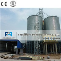 Corrugated Steel Poultry Feed Storage Silo