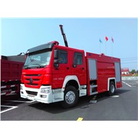 HOWO 4x2 fire truck for sale