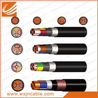 0.6/1KV LSZH Copper Conductor XLPE Insulated Steel Tape Polyolefin Sheathed Power Cable