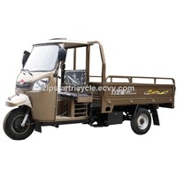 250cc Adult Cargo Motor Tricycle with Cabin for Sale