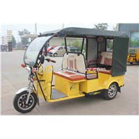 48V1000W 3 Wheeler Electric Passenger Rickshaw / 5 People Load Battery Tricycle