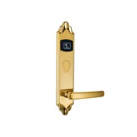 Golden color hotel card lock FL-650G