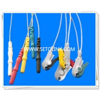 5 Leads Snap, IEC Standard ECG/EKC Leadwires for Patient Monitor