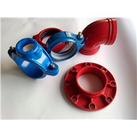 FM UL Approved Grooved Pipe Fitting/Equal Tee/Reducing Tee
