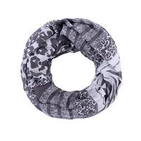 Gift for girls fashion accessory  leopard print loop infinity scarf
