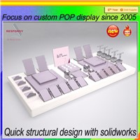 2015 hot sell customized table top acrylic display stand