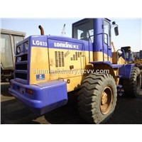 Used Lonking LG833 3t wheel loader second hand Liugong LG833 3t loader for sale