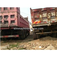 Used condition Howo year 2012 25t 6*4 dump truck second hand howo 25t dumper sale