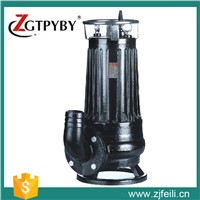 China Manufacturer submersible dirty water pump with cast iron impeller