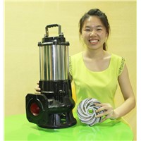 High quality submersible sewage water pump with vortex impeller