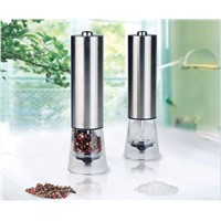 Electric pepper&amp;amp;salt grinder with light