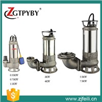 widely used stainless steel submersible dirty water pump for sale