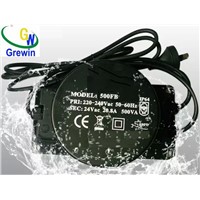 220v 24v 105VA to 1KW  toroidal waterproof transformer with australia plug and CE approval