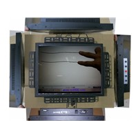 10points 15 Inch capacitance Touch Screen Monitor for industrial PC Frame touch screen Monitor