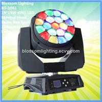 19*15W 4 IN1 LED Moving Head Beam Bee Eyes Zoomable Light (BS-1061)