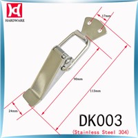H&amp;amp;D DK003 Stainless Steel Toggle Latch / Spring Loaded  / Flat Mouth Hasp For Box Case Cabinet