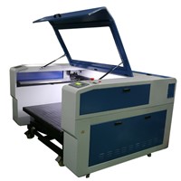 large format granite/tombstone/ceramic/marble 100W Co2 laser engraving machine with lifting trolley